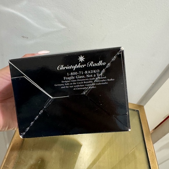 Christopher Radko Holiday Perch Christmas Ornament - Picture 9 of 9